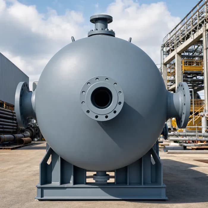 Сепаратор нефтегазошламовый тип I с хомутовым затвором, объём 50 м³